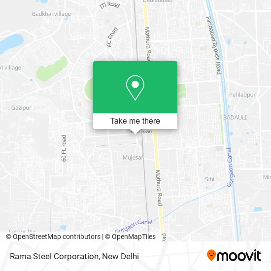 Rama Steel Corporation map