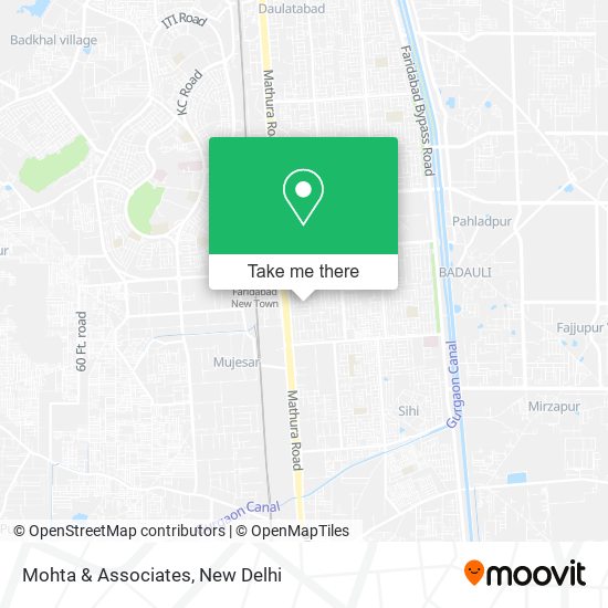 Mohta & Associates map