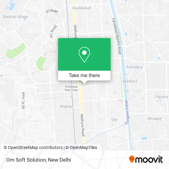 Om Soft Solution map
