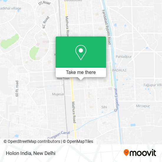 Holon India map