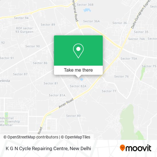 K G N Cycle Repairing Centre map