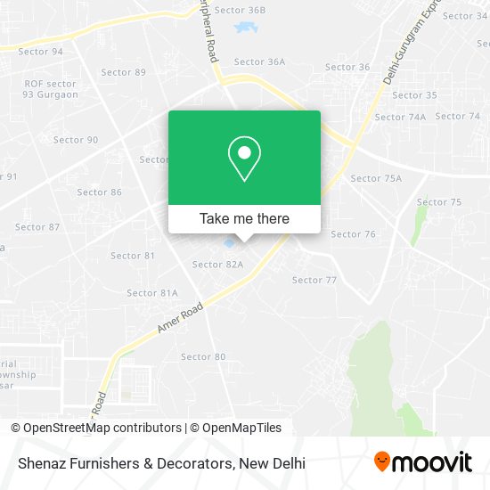 Shenaz Furnishers & Decorators map