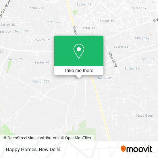 Happy Homes map