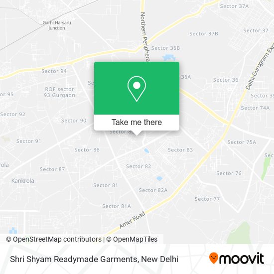 Shri Shyam Readymade Garments map
