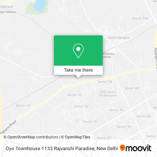 Oyo Townhouse 1133 Rajvanshi Paradise map