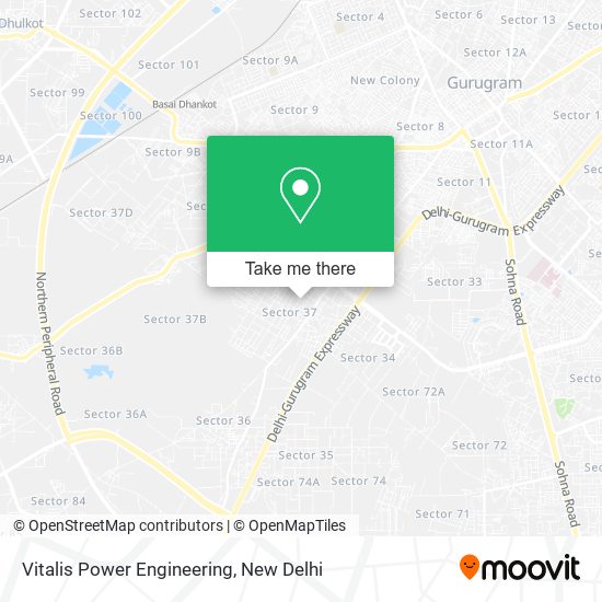 Vitalis Power Engineering map