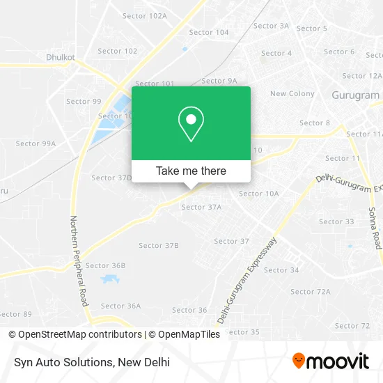 Syn Auto Solutions map