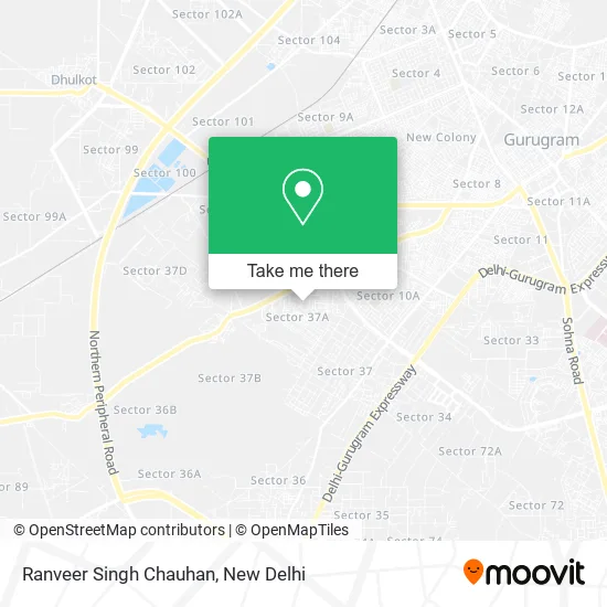 Ranveer Singh Chauhan map