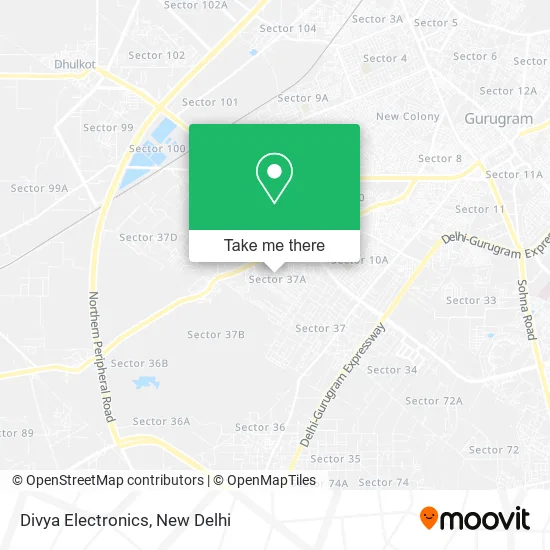 Divya Electronics map