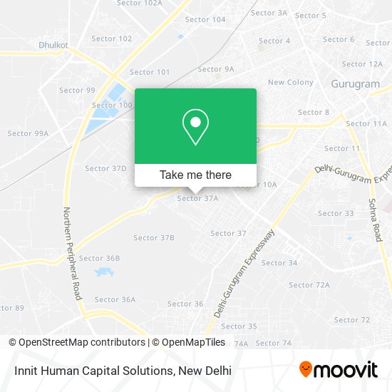 Innit Human Capital Solutions map