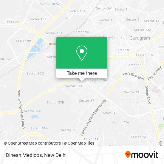 Dinesh Medicos map