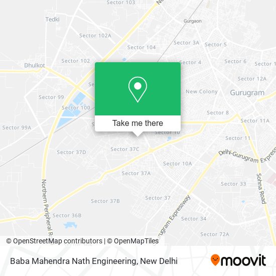 Baba Mahendra Nath Engineering map