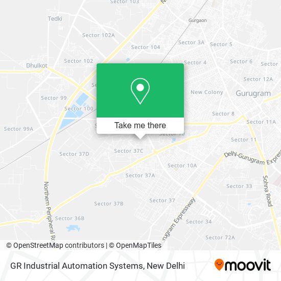 GR Industrial Automation Systems map