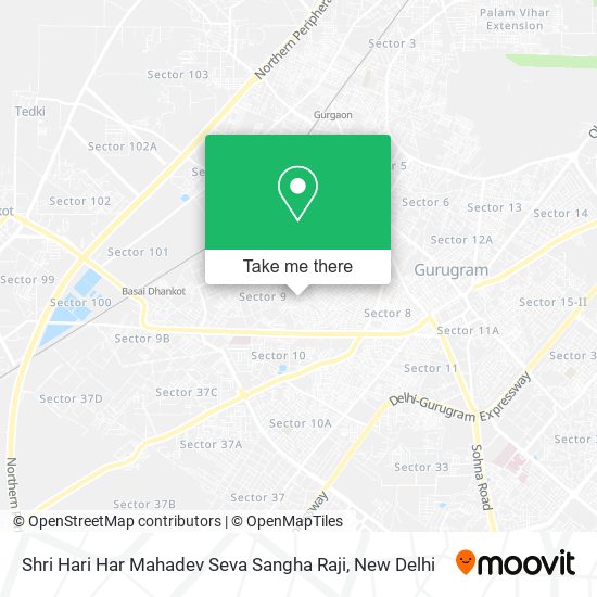 Shri Hari Har Mahadev Seva Sangha Raji map