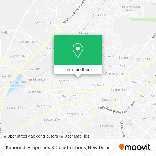 Kapoor Ji Properties & Constructions map