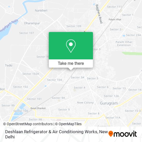 Deshlaan Refrigerator & Air Conditioning Works map