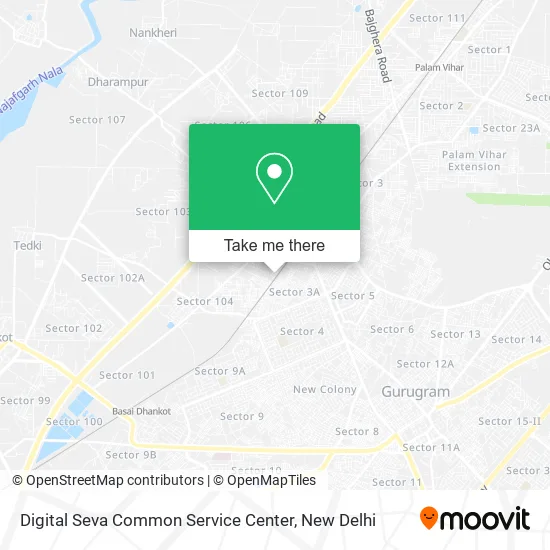 Digital Seva Common Service Center map