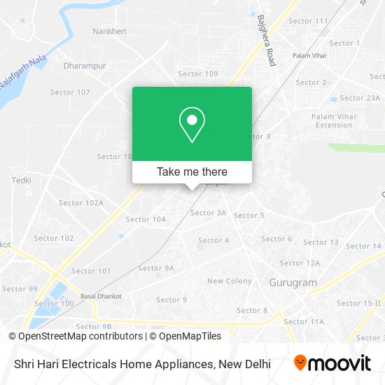 Shri Hari Electricals Home Appliances map