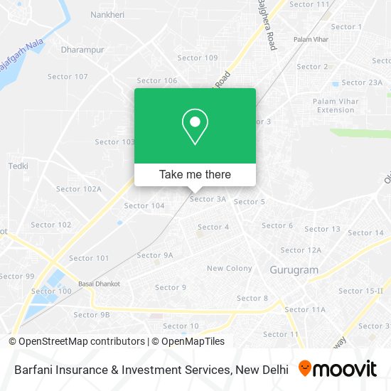 Barfani Insurance & Investment Services map
