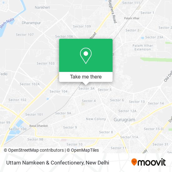 Uttam Namkeen & Confectionery map