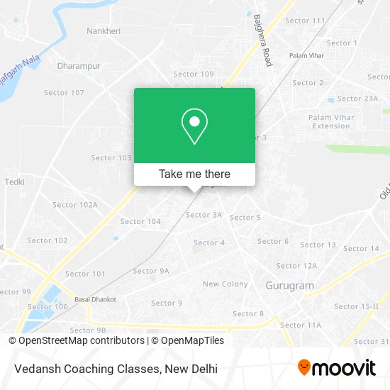 Vedansh Coaching Classes map