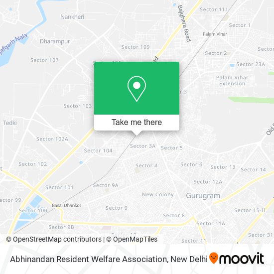Abhinandan Resident Welfare Association map