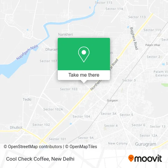 Cool Check Coffee map