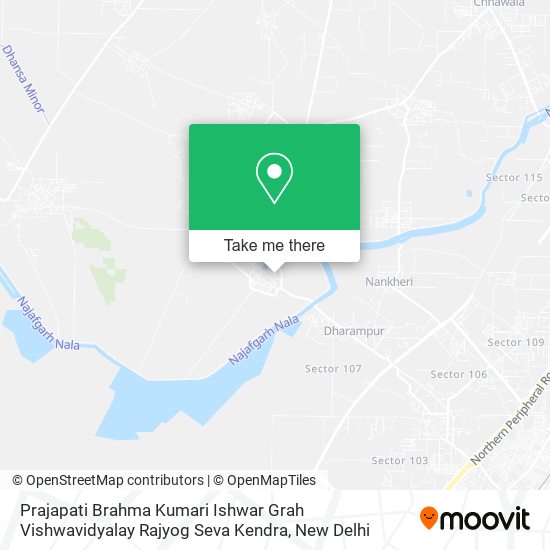 Prajapati Brahma Kumari Ishwar Grah Vishwavidyalay Rajyog Seva Kendra map