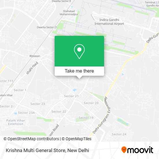 Krishna Multi General Store map