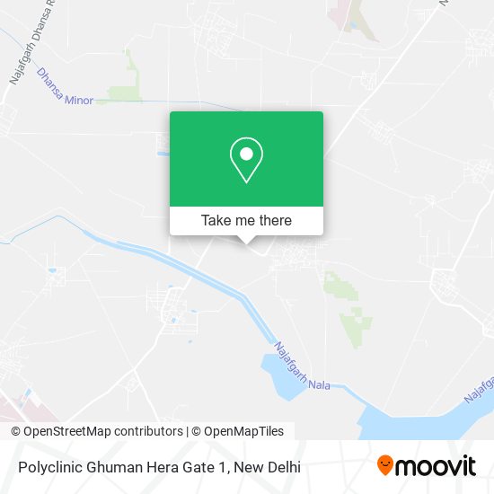 Polyclinic Ghuman Hera Gate 1 map