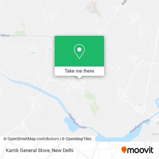 Kartik General Store map