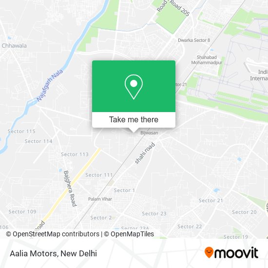 Aalia Motors map