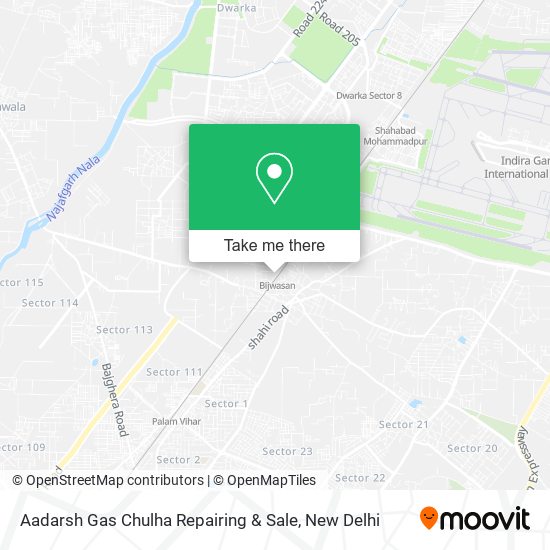 Aadarsh Gas Chulha Repairing & Sale map