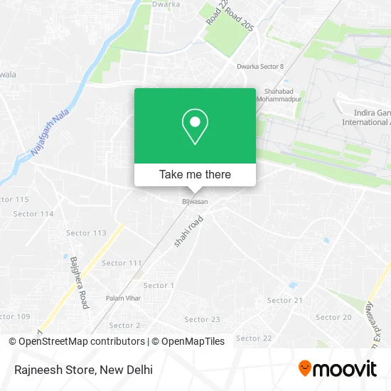 Rajneesh Store map