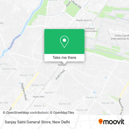 Sanjay Saini General Store map