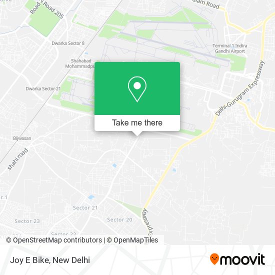 Joy E Bike map