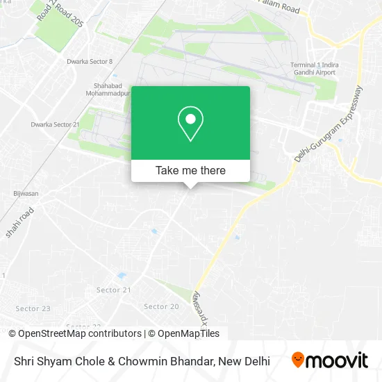 Shri Shyam Chole & Chowmin Bhandar map