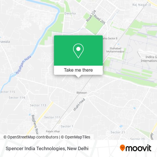 Spencer India Technologies map