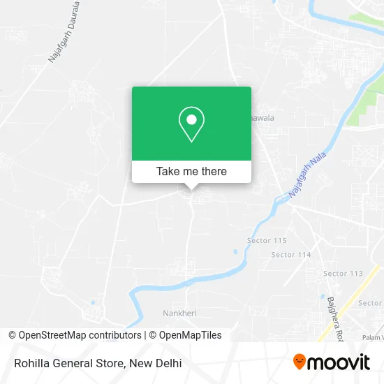 Rohilla General Store map