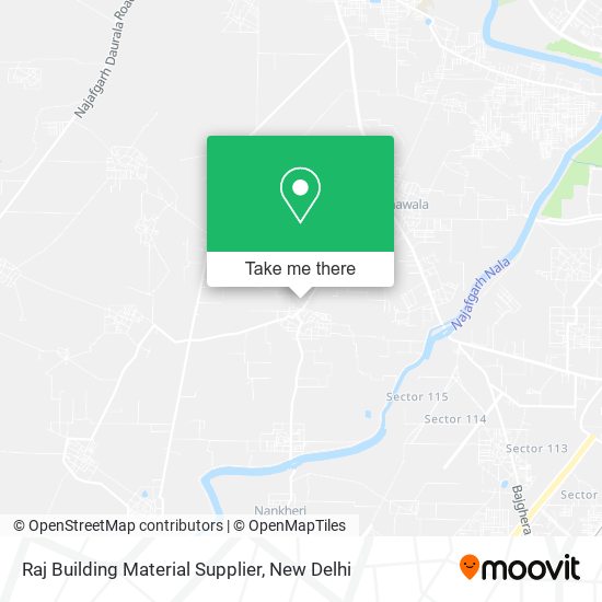 Raj Building Material Supplier map