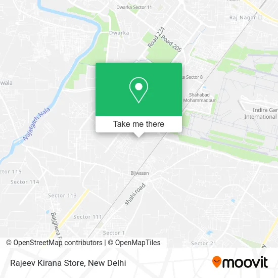 Rajeev Kirana Store map
