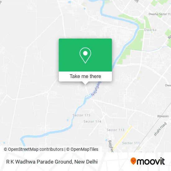 R K Wadhwa Parade Ground map