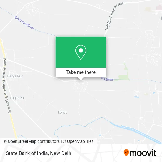 State Bank of India map