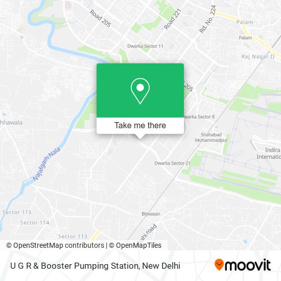 U G R & Booster Pumping Station map