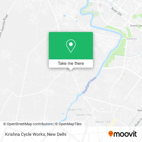 Krishna Cycle Works map