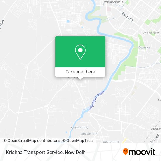 Krishna Transport Service map