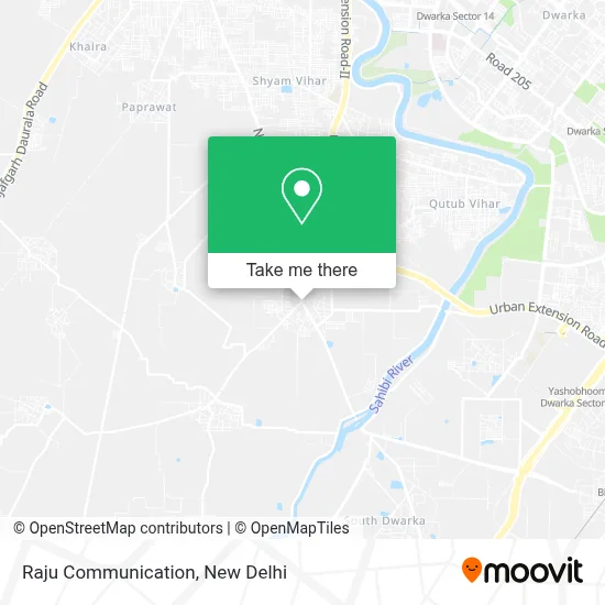 Raju Communication map