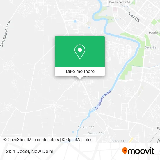 Skin Decor map