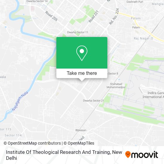 Institute Of Theological Research And Training map