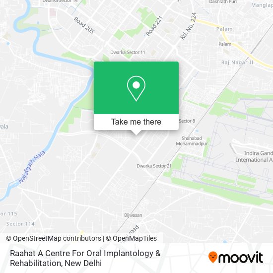Raahat A Centre For Oral Implantology & Rehabilitation map